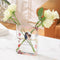Acrylic Book Shaped Vase, Clear Book Flower Vase, Modern Decorative Vases for