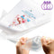 TOSSOW 100 Pack Disposable Pastry Bags, Thickened Piping with 3 Icing Bags Ties for All Sized Tips Kit