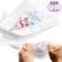 TOSSOW 100 Pack Disposable Pastry Bags, Thickened Piping with 3 Icing Bags Ties for All Sized Tips Kit