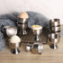 Leegg Set 12 Egg Holder Cup of Egg Cups for Soft & Hard Boiled Eggs Stainless Steel Egg Holders Kitchen Tool