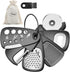 Kitchen Unique Gadgets Set, 6 Pieces Space Saving Tools, Cheese Grater, Bottle Opener, Peeler, Pizza Cutter, Herb