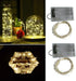 2 50LEDs 2 16.4) BXROIU x Fairy Lights Battery Operated, Silver Wire Mode Chains String Lights for Bedroom Christmas