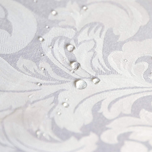 Tektrum 60 X 120 inch Rectangular Damask Jacquard Tablecloth, Waterproof/Spill Proof/Stain Resistant/Wrinkle Free/Heavy
