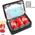 FlowFly Portable Small Insulated Lunch Box, Soft Bag Mini Cooler Thermal Meal Tote Kit with Handle for Work