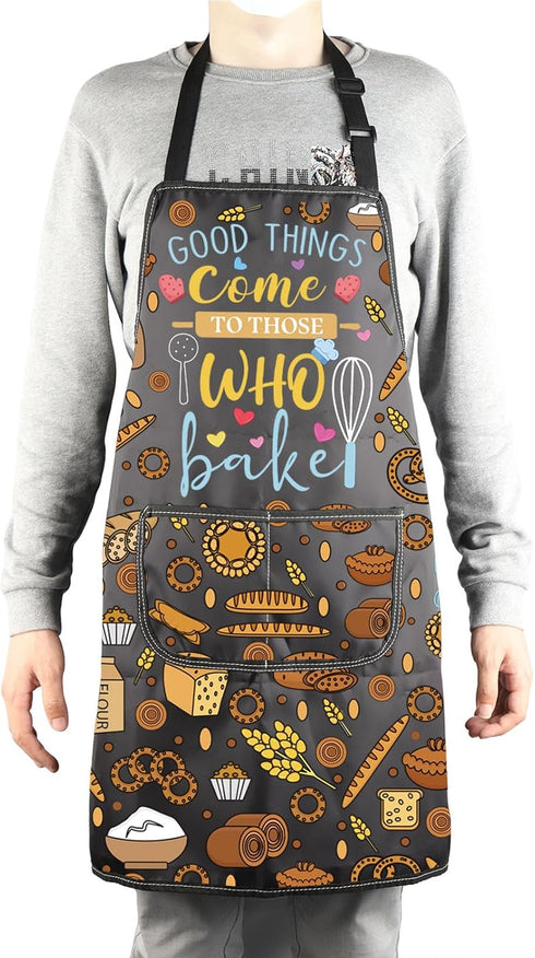 MBMSO Baking Apron: The Secret Ingredient is Always Love, Gifts for Bake Lovers
