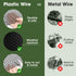 15.7IN 16.4FT 0.35" Unves Chicken Wire Plastic Mesh, x Fencing for Poultry Floral Dogs Rabbit Pets Barrier Netting