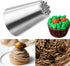 Symphony Wire Tips, Stainless Steel Icing Piping Nozzles for Pastry Fondant Tools (Grass)