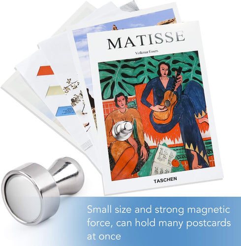 LOVIMAG 30 Pcs Strong Refrigerator Magnets, Fridge Magnets, Magnetic Push Pins for Office, Classroom, Kitchen