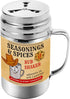 CUSINIUM 14 oz Spice Shaker, BBQ Dry Rub Shaker with Adjustable Fan-Style Lid and Handle