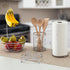 Home Basics Chrome Plated Steel Cutlery Holder