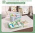 15QT ANYPROLUS Clear Medicine Organizer Box with Handle, Plastic Medicine Container with Tray First Aid Box Empty