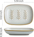 Miamolo Soap Dish Bar Cleaner Dish for Shower, Ceramic Soap Dishes for Large Soap Bar Shampoo or Sponge, Shower Soap