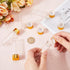SUNNYCLUE 30Pcs Tiny Jars with Aluminum Screw Caps, 15ml Mini Glass Bottles for Wedding Party Favors Decor DIY Crafts