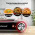 Techwood Hot Plate, Single Burner, 1200W Portable Infrared Electric Stove for Home/RV/Camp