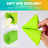 KornaDoz 3 Pcs Silicone Garlic Peeler Tube Roller, Food-Grade & Effortless Skin Remover, Quick Kitchen Gadget for Fresh