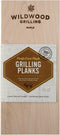 Wildwood Grilling 2-Pack PREMIUM Grade 5" x 11" Maple Grilling Planks -