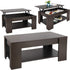 Modern ZENY Lift Top Coffee Table with Hidden Storage - Ideal for Living Room
