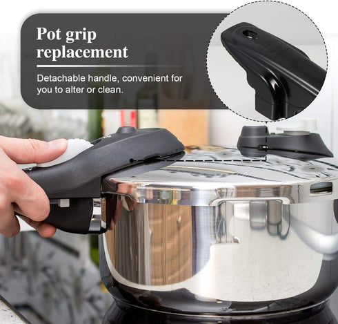 Hemoton Pressure Cooker Replacement Handle - Pressure Canner Handle with Screws for Pan Grip