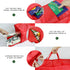 Christmas Wrapping Paper Storage Bag, 41 Inch Organizer for Up to 21 Standard Rolls, Resistant Container