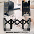 Adjustable Bookends Non Skid Decorative Bookends,Metal Bookend for Heavy Books,Bookshelf Organizer Holder for Books