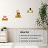 3mm 6.5 inch, 1pcs) Small Floating Shelf Thick, Wall Shelf, Metal Floating Shelves for Echo, Cameras, Small Speaker