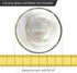 Replacement Lid for Pyrex 4 Cup Bowl Dish 7201-PC Blue, 6" Storage Plastic Cover (10-Pack)