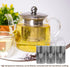 Luxshiny 3pcs Tea Strainers for Loose Tea, Stainless Steel Mesh Strainer, 9cm Tea Infuser Insert for Teapot Mug Cup