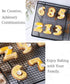 Large Number Cookie Cutters Set - 9 Piece Stainless Steel 3 Inch Numbers for Kitchen Baking