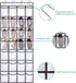 28 4 REGELETO Large Pocket Over the Door Shoe Organzier, Hanging Shoe Rack for Door Large Capacity Shoe Organizer