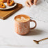 12 OZ Set 6, Set MONITO Coffee Mugs of Modern Coffee Mugs with handle for Tea/Latte/Cappuccino/Milk/Cocoa.