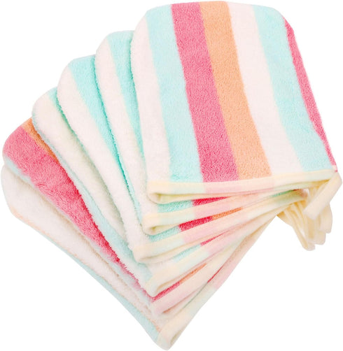 PHOGARY Washcloth Set 6 Pack Small Hand Towels for Face Body Bathroom, 6"x8"