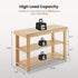 3-Tier 286lb 11.3 27.6 17.8 Inches, Sweetcrispy Shoe Rack Bench, Bamboo Entryway Storage Organizer, Capacity, Shoes