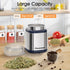 Herb Grinder Spice Grinder, 200W Electric Grinder with Stainless Steel Blade, Compact Size, 5.11in