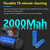 Cordless Handheld Car Vacuum Cleaner, 4000Pa Powerful Mini Vacuum 2 in 1 Low Noise Air Buster with Multi-Nozzles