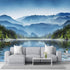 FENDROM Spring Nature Tapestry Wall Hanging Misty Mountain Forest River Landscape Tapestries for Home Decor