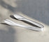 Cuisinox Hand Hammered Stainless Steel Serving Tongs, 9" by Cuisinox