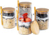 MHDCLY Overnight Oats Containers with Lids,16oz Overnight Oats Jars 4 Pack, Oatmeal Cups,Meal