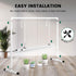 2 iPower Feet LED Grow Light Stand Natural White Full Spectrum for Indoor Plant Starting Seeds and Propagating