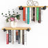NANATI 2 Set of Floating Bookshelf, Pine Wood Invisible Bookshelf, Hanging Bookshelves for