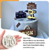 Mini Construction Tools Silicone Molds Set of 4 for Cake Decorating, Chocolate Fondant Molds, Cupcake Topper