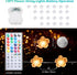 13 40 20 Vigdur Cherry Blossom Lights, FT LEDs Multicolor Flower String Lights Battery Operated with Remote&Timer