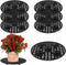 QTLCOHD 6 Pcs 12 Inch Pot Elevators for Plants, Black Plant Level