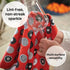 Skoy Kitchen Towel - 1-PK, 100% Recycled Polyester Towel for Dishes, Glassware, 18" x 24", Absorbent, Red