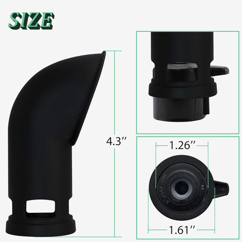 Steam Release Diverter for Instant Pot - Silicone Steam Diverter Kitchen Accessories for Pressure Cooker (DUO/Smart)