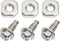 BlueStars Ultra Durable 279393 Dryer Terminal Block Screw Kit, Exact Fit for Whirlpool Kenmore Dryers, Pack of 3