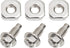 BlueStars Ultra Durable 279393 Dryer Terminal Block Screw Kit, Exact Fit for Whirlpool Kenmore Dryers, Pack of 3
