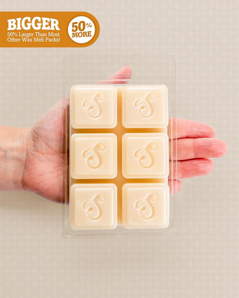 Shortie's Candle Company Cinnamon Vanilla Wax Melts Multi Pack, Formula 117-2, 3 Oz. Bars (6 Oz. Total)