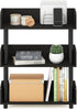 Furinno Turn-N-Tube 3-Tier Toolless Freestanding Display Rack, Espresso