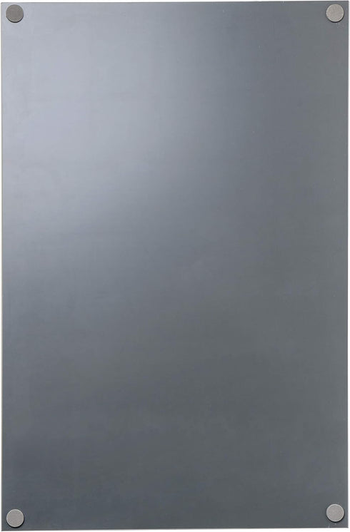 Red Co. 12" x 18" Large Decorative Frameless Beveled Edge Wall Mirror - Rectangular Hanging Design