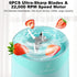 COKUNST 18oz Portable Blender, USB Rechargeable Personal Size Smoothie Blender with 6 Blades